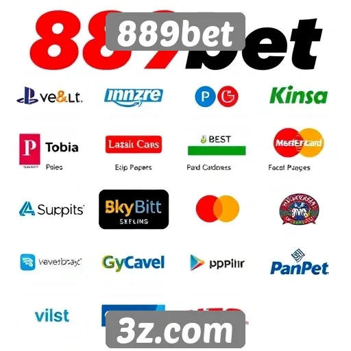 Variedade de métodos de pagamento disponíveis no 889bet