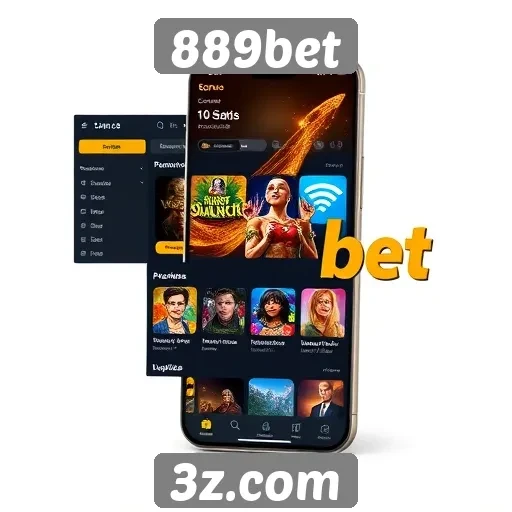 Interface do usuário no site 889bet é intuitiva